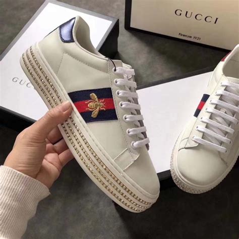 sneakers gucci femme prix|Gucci sneaker for women.